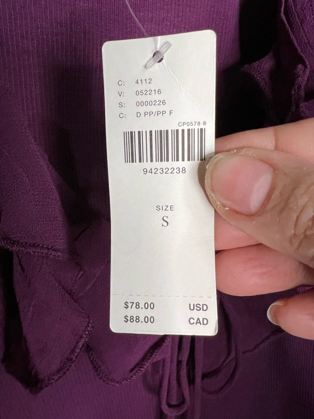 Anthropologie NWT long Sleeve Ruffle Romantic Sweater - Picture 6 of 7